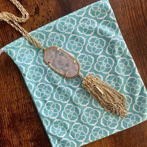 Kendra Scott Rayne Gold Tassel Necklace